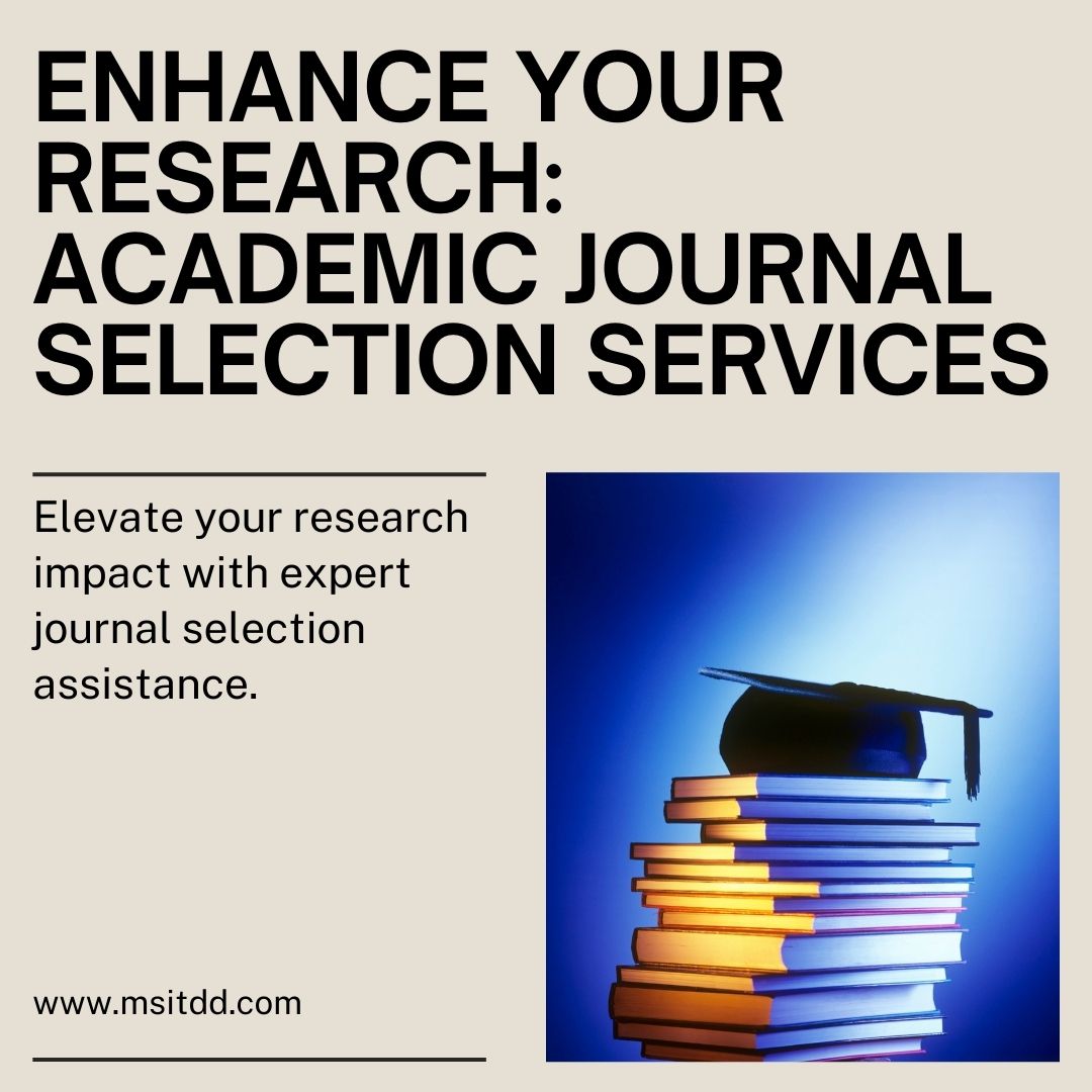 Journal selection services